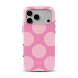 Big Polka Dots, Bubblegum - Tough MagSafe iPhone Hoesje