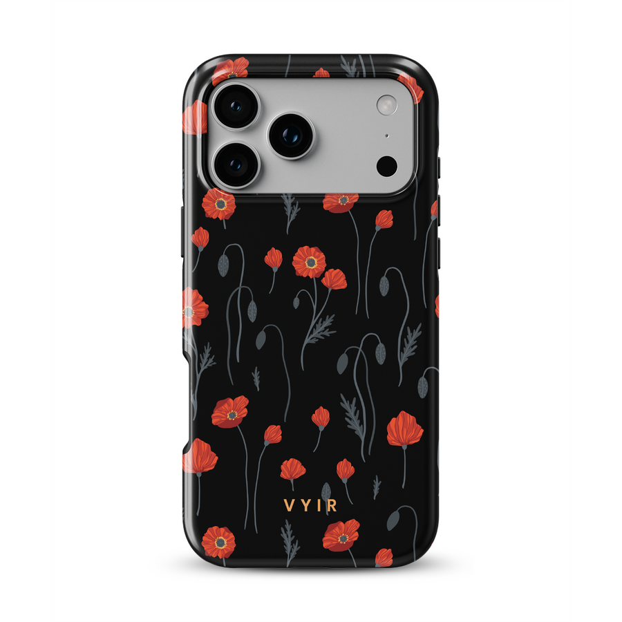 Red Poppies - Tough MagSafe iPhone Hoesje