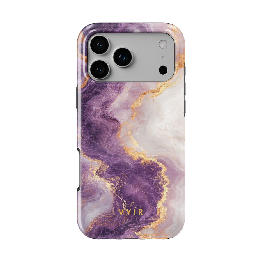 Golden Luxe Paars - Tough MagSafe iPhone Hoesje