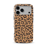 Leopard Elegance Peanut - Tough MagSafe iPhone Hoesje