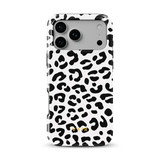 Leopard Elegance White - Tough MagSafe iPhone Hoesje