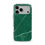 Pure Marble Green - Tough MagSafe iPhone Hoesje