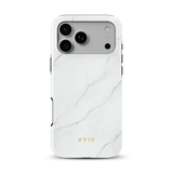 Pure Marble White - Tough MagSafe iPhone Hoesje