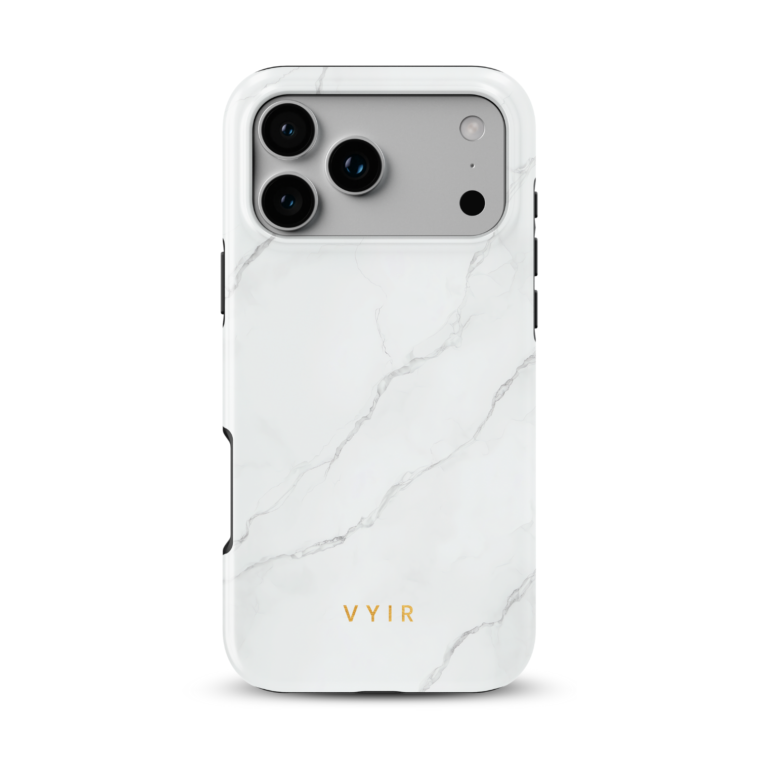 Pure Marble White - Shockproof Phone Case - VYIR