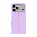 VYIR Signature Golden Line, Lavender Purple - Tough Telefoonhoesje