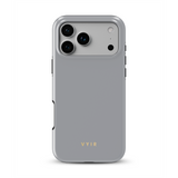 VYIR Signature Solid Colors, Grey - Tough MagSafe iPhone-hoesje