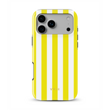 Vertical Stripes, Citrus - Tough MagSafe iPhone Hoesje