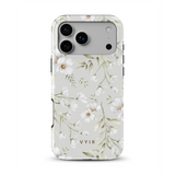 White Blossom Drift - Tough MagSafe iPhone Hoesje