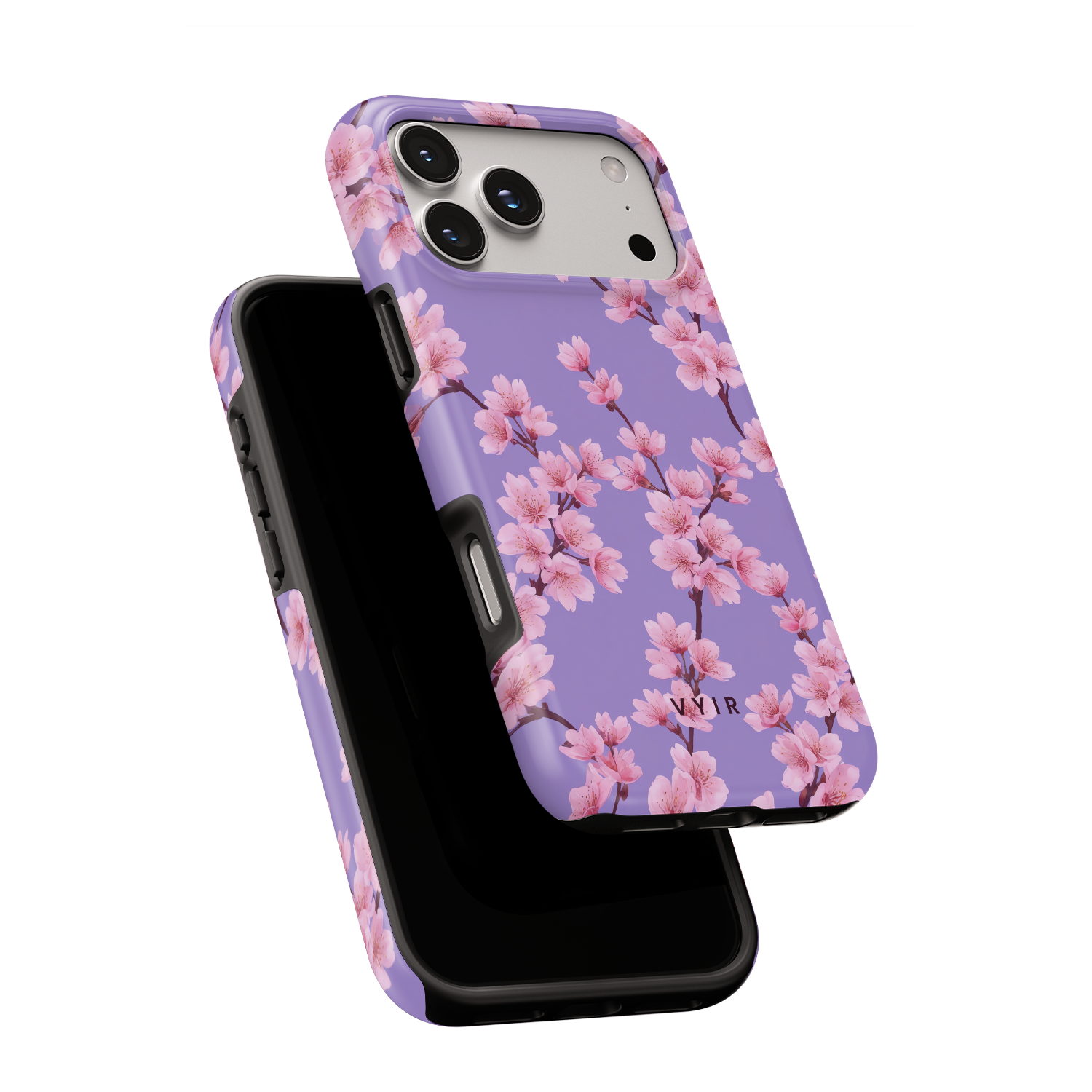 Cherry Blossom Spray - Shockproof Phone Case - VYIR