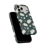 White Lotus Drift - Shockproof Phone Case - VYIR