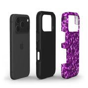 Tortoiseshell, Purple - Shockproof Phone Case - VYIR